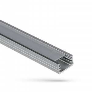 PROFILE FOR LED STRIPS WOJ SLIM WITH CLEAR COVER 1M, WOJ+01705