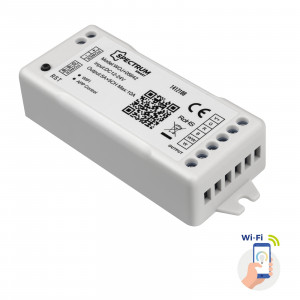 LED STRIP CONTROLLER RGBW+CCT+DIMM 12/24V DC 120W/240W WI-FI SMART, WOJ+05642