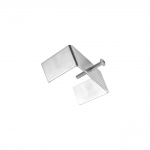 SPS RECESSED MOUNTING CLIP SILVER, WOJ+06520