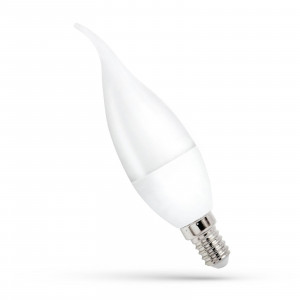 LED CANDLE 8W E-14 DECO, WOJ+14225