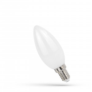 ŚWIECZKA LED 4W E14 COG MILKY Neutralna, WOJ+14333