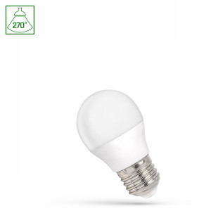 KULKA LED 1W E27 Ciepła, WOJ+14448_1W