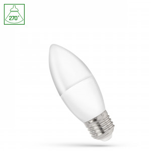 ŚWIECZKA LED 1W E27 Neutralna, WOJ+14455_1W