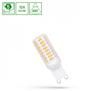 LED G9 4,5W PREMIUM, WOJ+14437_4.5W