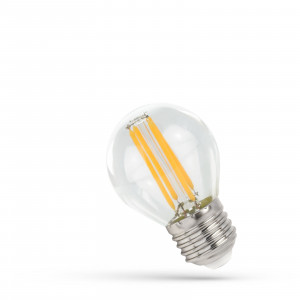 LED BALL 5,5W E27 COG CLEAR dimmable, WOJ+14647