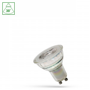 LED GU10 3,5W 38° with lens, WOJ+14694